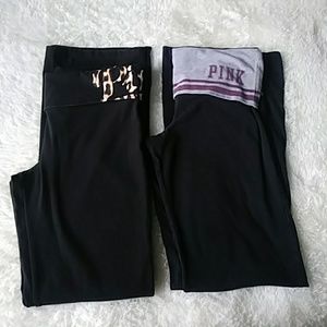 Final price!!!PINK yoga pants bundle